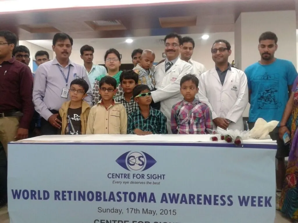 World Retinoblastoma Awareness Week - promoting awareness at Centre for Sight